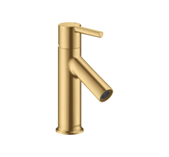 Смеситель Axor Starck 80 Lever для раковины Brushed Gold Optic 10102250