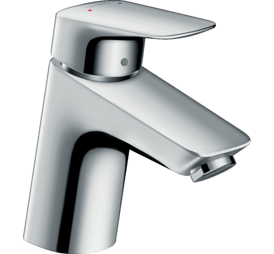 Змішувач hansgrohe Logis для раковини з донним клапаном metal pop-up, хром 71170000