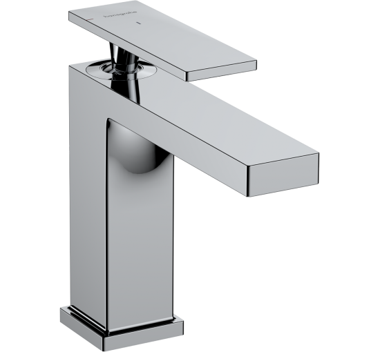 Смеситель hansgrohe Tecturis E CoolStart EcoSmart+ для раковины со сливным гарнитуром, хром 73014000
