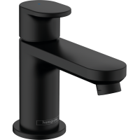 Смеситель hansgrohe Vernis Blend для раковины без сливного гарнитура, черный матовый 71583670