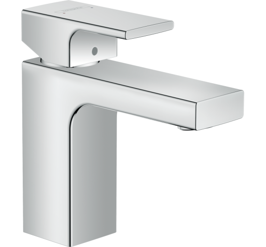 Смеситель hansgrohe Vernis Shape для раковины со сливным гарнитуром, хром 71568000