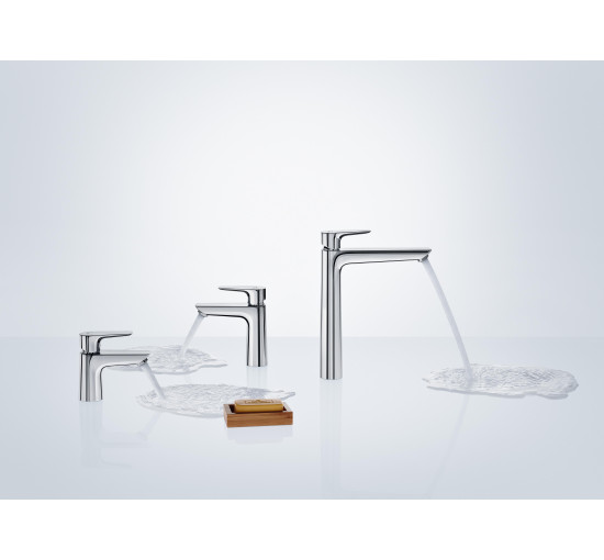 Смеситель hansgrohe Talis E для раковины со средним сливом и без сливного набора золото 71712990
