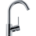 Змішувач hansgrohe Talis S для раковини з поворотним виливом та зливним гарнітуром, хром 32070000