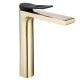 Смеситель для раковины (умывальник) REA SOUL BRUSHED GOLD высокий