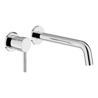 Змішувач для умивальника одноважільний настінного монтажу VOLLE CRUZE хром латунь 1547.010301