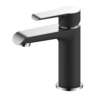 Смеситель для умывальника Janedo черный JD-E117-1