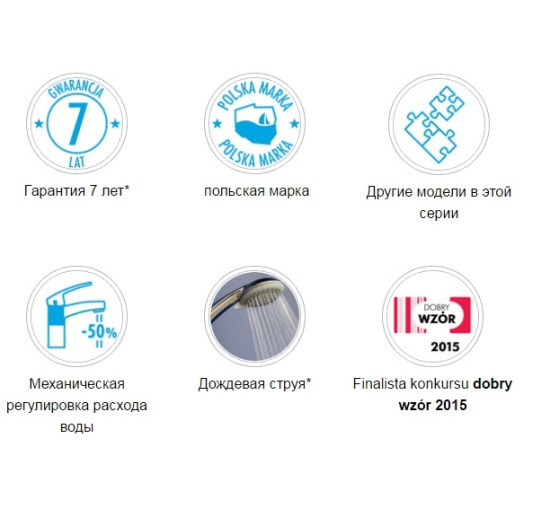 Змішувач прихованого монтажу Deante Multibox хром (NAC 09CM)