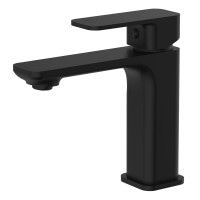 Смеситель для раковины однозахватный IMPRESE BILOVEC черный латунь 05256