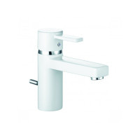 Змішувач для умивальника Kludi Zenta 75 білий/хром, з д / к (382609175)