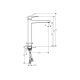 Змішувач Hansgrohe Metropol 260 для умивальника Brushed Black (32512340)