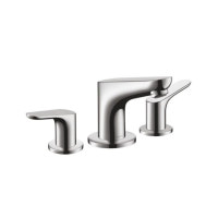 Смеситель Hansgrohe Focus E 100 для умывальника на 3 отверстия Chrome (31937000)