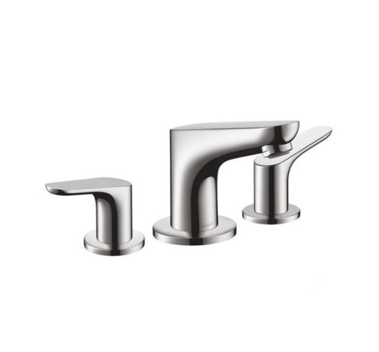 Смеситель Hansgrohe Focus E 100 для умывальника на 3 отверстия Chrome (31937000)