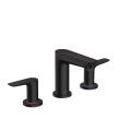 Смеситель Hansgrohe Talis E для умывальника на 3 отверстия Matt Black (71733670)