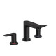 Смеситель Hansgrohe Talis E для умывальника на 3 отверстия Matt Black (71733670)