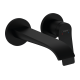 Смеситель Hansgrohe Vivenis 195 для умывальника из стены Matt Black (75050670)