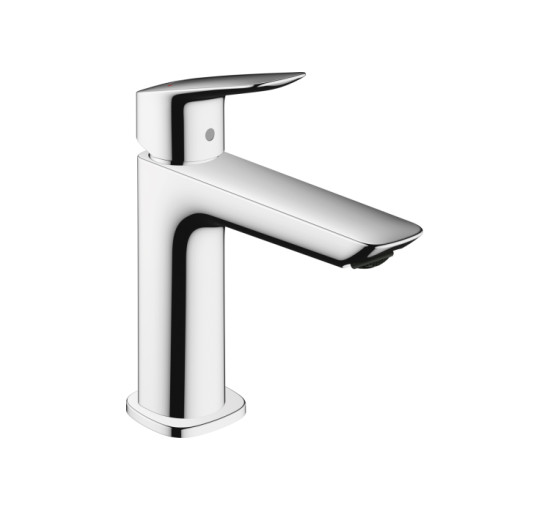 Смеситель Hansgrohe Logis 110 Fine для умывальника без донного клапана Chrome (71253000)