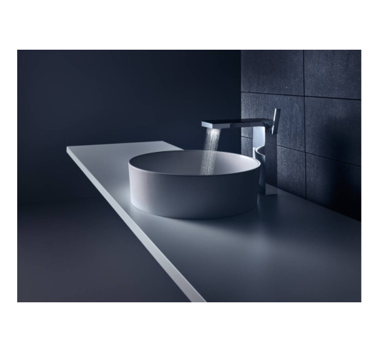 Смеситель Axor MyEdition 230 для раковины Chrome/Black Glass 47020600