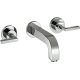 Змішувач Axor Citterio 222 Lever для раковини зі стіни на 3 отвори 39147000 Chrome