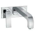 Змішувач Axor Citterio 220 Lever для раковини зі стіни на пластині Chrome 39119000