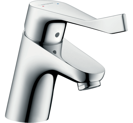 Змішувач hansgrohe Focus для раковини з довгою ручкою і без зливного гарнітура, хром 31914000