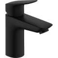 Змішувач hansgrohe Logis CoolStart для раковини без зливного набору, чорний матовий 71103670