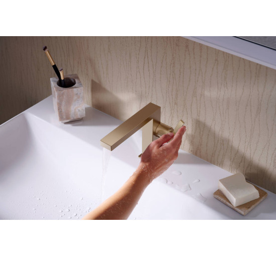 Змішувач hansgrohe Tecturis E CoolStart EcoSmart+ для раковини без зливного гарнітура, хром 73021000