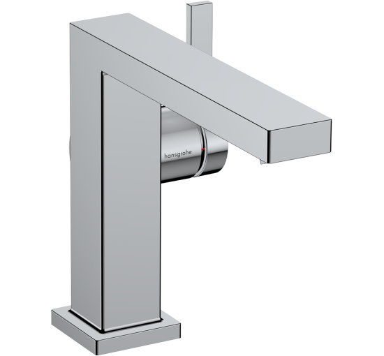 Змішувач hansgrohe Tecturis E CoolStart EcoSmart+ для раковини без зливного гарнітура, хром 73021000