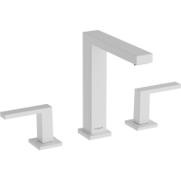 Смеситель hansgrohe Tecturis E для раковины со сливным гарнитуром, белый 73030700