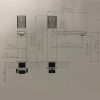 Змішувач для раковини Qtap Brno 1067103C