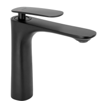 Змішувач для раковини (умивальника) REA BERG BLACK чорний низький