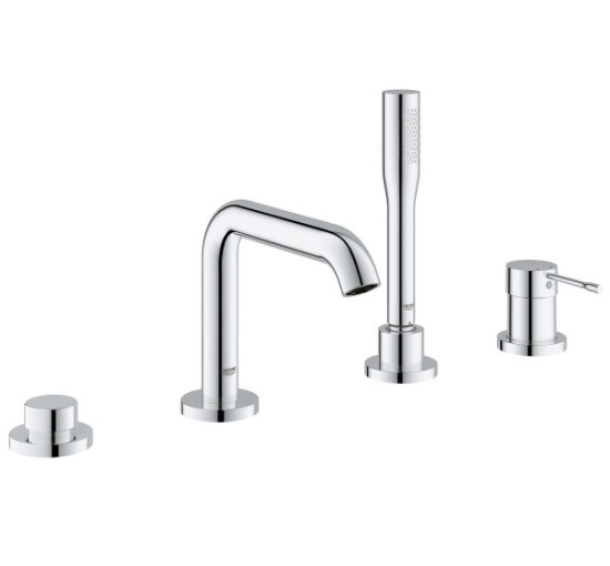 Смеситель для ванны на 4 отверстия Grohe Essence New (19578001)