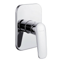 Смеситель внутреннего монтажа для душа на 1 канал IMPRESE PRAHA хром латунь 150x110мм