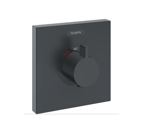 Термостат скрытого монтажа Hansgrohe ShowerSelect Highﬂow Matt Black (15760670)