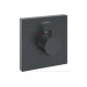 Термостат скрытого монтажа Hansgrohe ShowerSelect Highﬂow Matt Black (15760670)