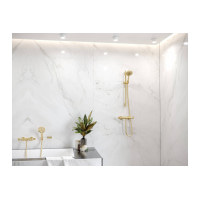 Смеситель Hansgrohe с термостатом для ванны Ecostat Comfort Brushed Bronze (13114140)