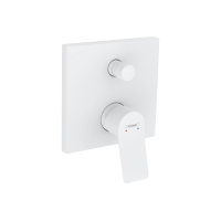 Змішувач Hansgrohe Vivenis прихованого монтажу для ванни/душу, верхня частина Matt White (75415700)