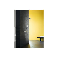 Смеситель Hansgrohe с термостатом для душа Ecostat Matt White (13116700)
