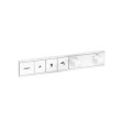Термостат скрытого монтажа Hansgrohe RainSelect на 3 клавиши Matt White (15381700)