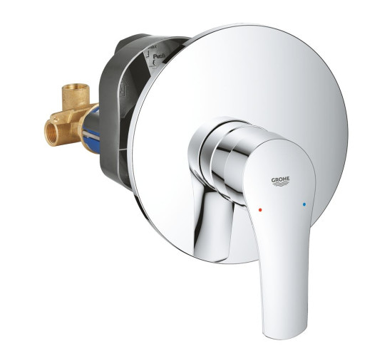 Змішувач прихованого монтажу GROHE Eurosmart хром латунь 163мм 33556003