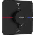 Термостат hansgrohe ShowerSelect Comfort Q для душа 15583670 черный матовый