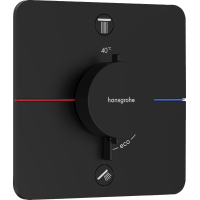 Термостат hansgrohe ShowerSelect Comfort Q для душа 15583670 черный матовый