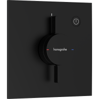 Смеситель hansgrohe DuoTurn E для душа скрытого монтажа, черный матовый 75617670