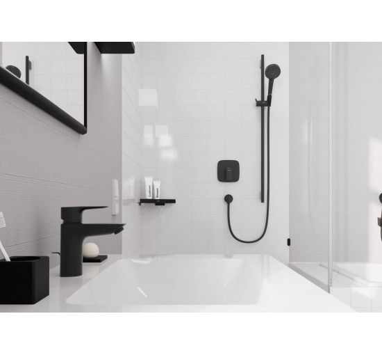 Смеситель hansgrohe Logis для душа 71605670 черный матовый