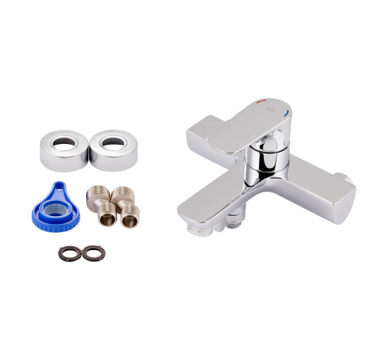 Смеситель для ванны Qtap Flaja 3010102GC