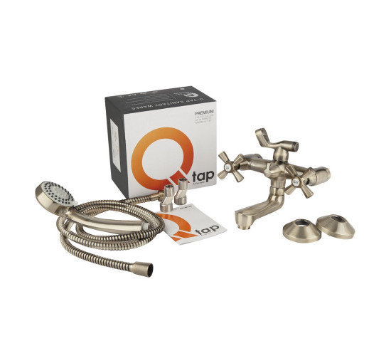 Смеситель для ванны Qtap Liberty ANT 140-2