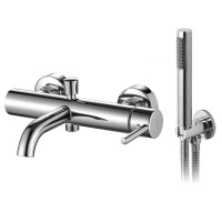 змішувач для ванни Rea Lungo chrome з ручним душем (REA-B6641)