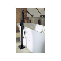 Підлоговий змішувач для ванни Modern II чорний матовий