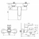 Смеситель Excellent Для Ванны Clever (Arac.4105Cr)