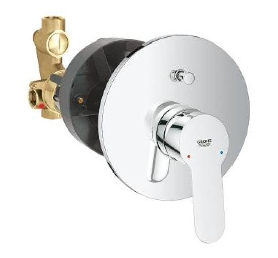 Смеситель для ванны Grohe BauEdge скрытый монтаж (29079000)