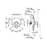 Смеситель для душа Grohe BauLoop (29080000)